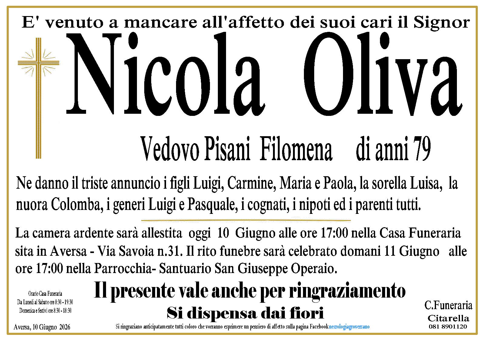 Necrologio